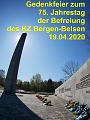 A Gedenkfeier Bergen-Belsen